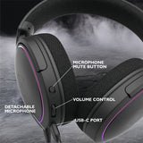 EAN 7333048060808 - Deltaco Gaming GAM-162 auricular y casco Auriculares Alámbrico Diadema Juego USB Tipo C Negro imagen 13