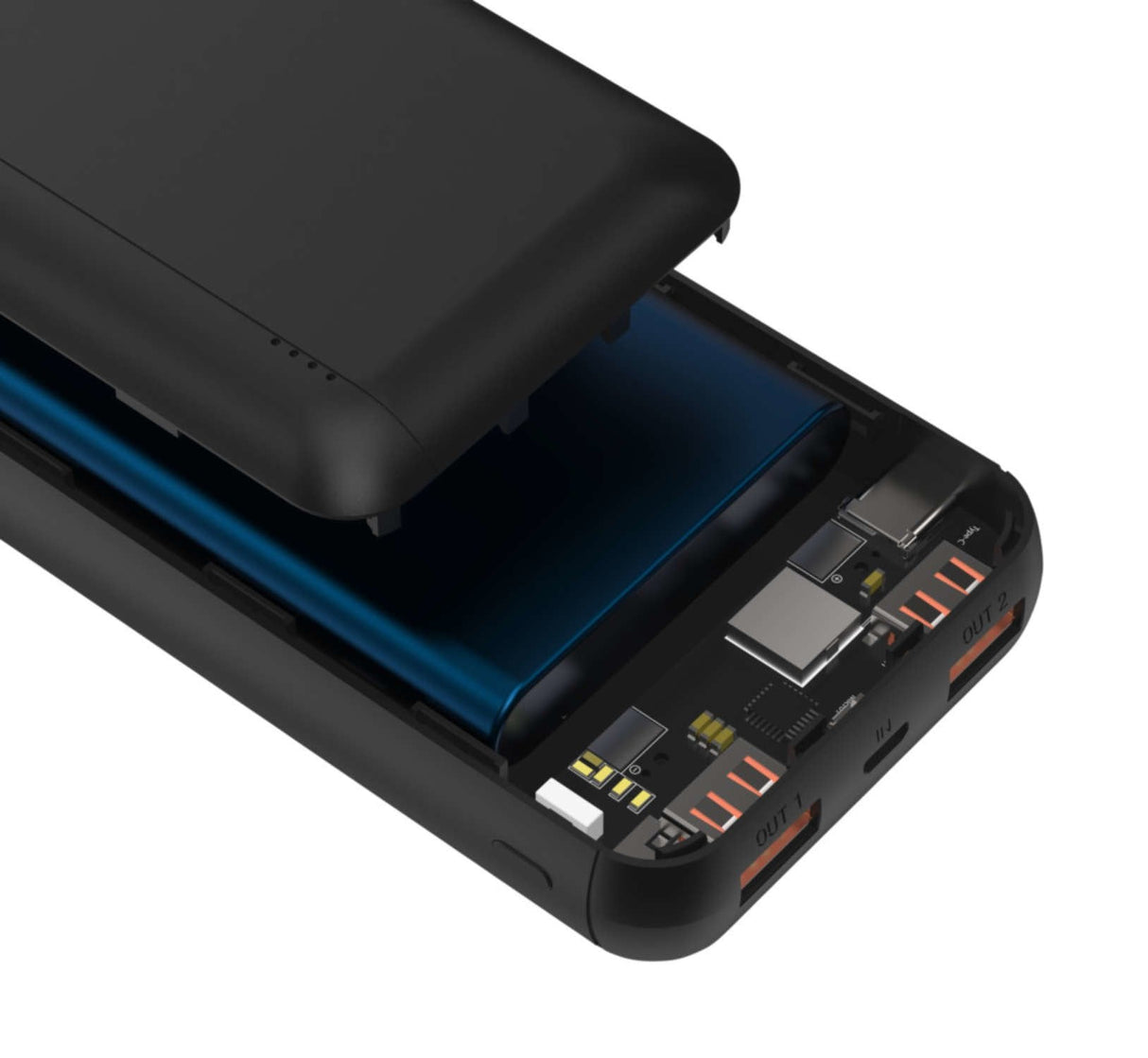 Bateria  Ansmann Powerbank 20000 Mah 20w 2 Usb-A Ports, Usb-C Port