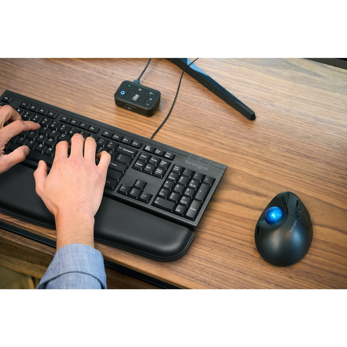 Kensington Kb100 Eq, Teclado Negro, Distribución Fr K63727fr