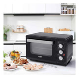 EAN 8425998075786 - EDM 07578 fabricante de pizza y hornos 1380 W Negro, Gris imagen 5
