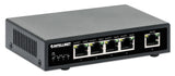 EAN 0766623561839 - Intellinet 561839 switch Gigabit Ethernet (10/100/1000) Energía sobre Ethernet (PoE) Negro imagen 2
