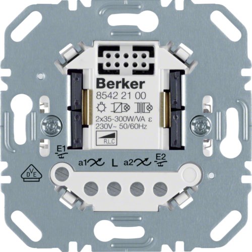 Berker 85422100 Universal Tastdimmer 2fach Hauselektronik