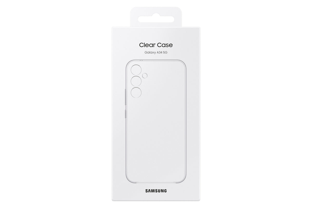 Samsung Ef-Qa346 Funda Para Galaxy A34  (6.6") Transparente