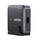 Unitek Ladowarka Biurkowa Gan 70w 2xusb-A 2xusb-C