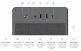 Caja Semitorre Atx M100 Negro Coolbox