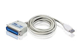 Aten Adaptador Usb A Paralelo Centronics Uc1284b-At