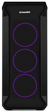 Caja Pc Nox Atx Hummer Quantum 1xusb3.0 2xusb2.0 Negro Argb