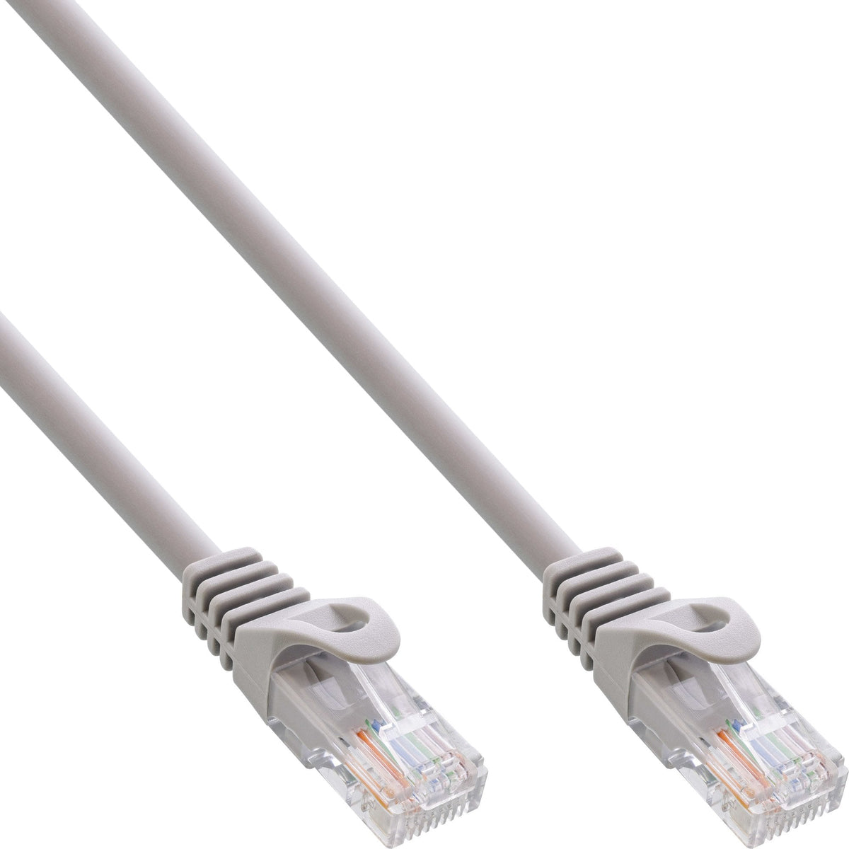 Cable De Red Inline U/Utp Cat.5e Gris 1m