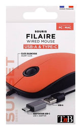 EAN 3303170106846 - T'nB MUSUNSETRD ratón Universal Ambidextro USB tipo A 1000 DPI imagen 4