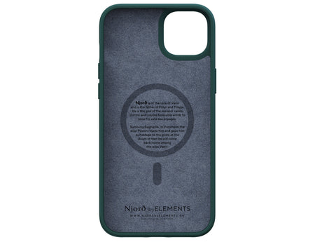 EAN 8720574620856 - Njord byELEMENTS Salmon Leather Magsafe funda para teléfono móvil 17 cm (6.7") Verde imagen 6