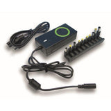 Techly Ipw-Nts70wty Fuente De Alimentación Para Portátil 70w/4.7a 15-19.5v 12 Conectores Dc