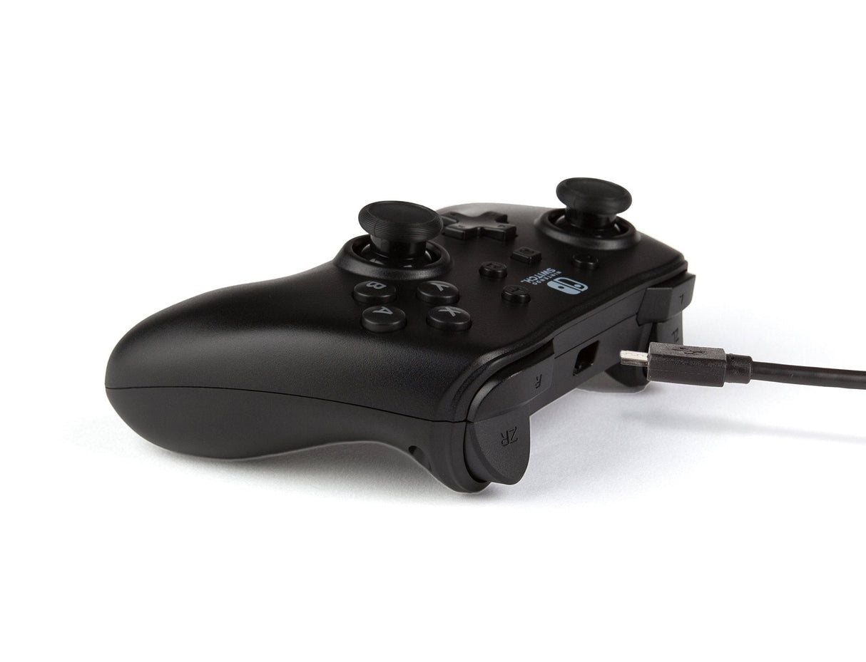 Mando Gaming Powera Para Nintendo Switch Negro Mate