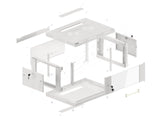 EAN 5901969403022 - Lanberg WF01-6404-10S armario rack 4U Bastidor de pared Gris imagen 7