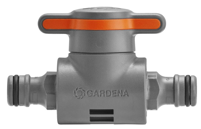 Acoplamiento Gardena Con Válvula De Control (Gris/Naranja)18266-50
