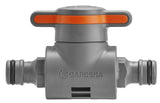 Acoplamiento Gardena Con Válvula De Control (Gris/Naranja)18266-50