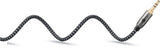 Cable Audio Stereo Minijack 3.5 M/M  1,00m Flexiplus Nylon Goobay