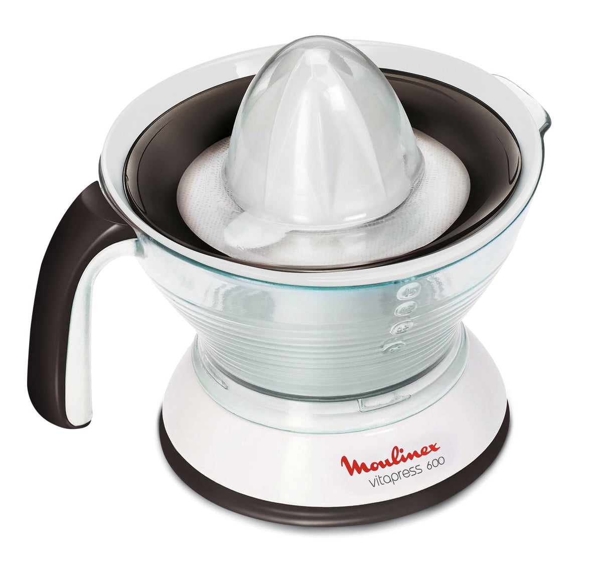 Exprimidor Moulinex Vitapress 600 25w 1 Cono 2 Filtros (Plastico/Metal) Jarra 0.6l