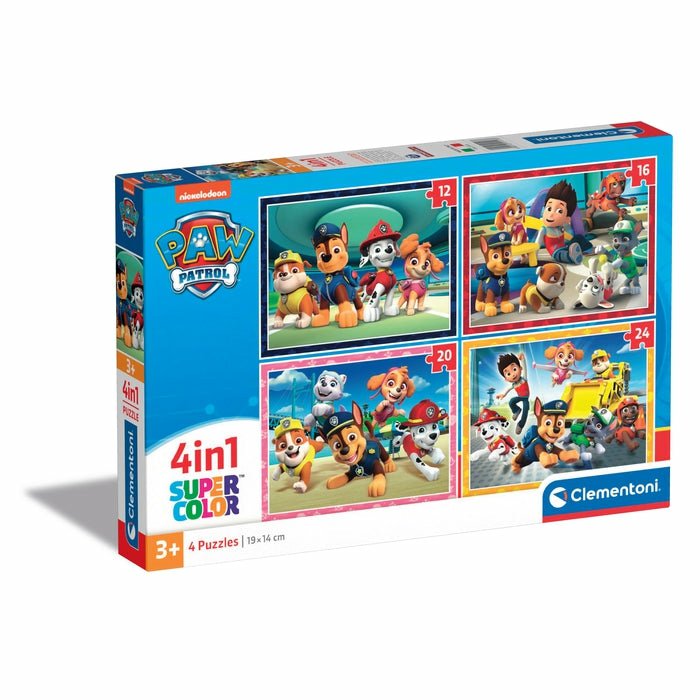Puzzle  Clementoni Supercolor 4 In 1 - Paw Patrol 21513