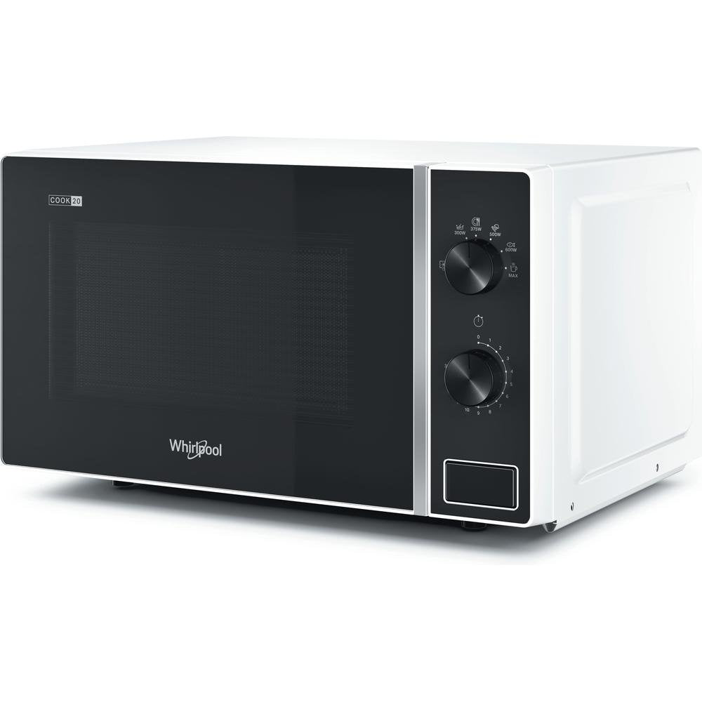 Whirlpool Mwp 101 W Encimera Solo Microondas 20 L 700 W Negro, Blanco