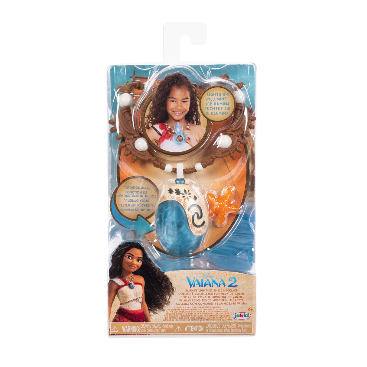Collar Estrella De Mar Musical Vaiana 2 Disney