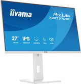 Monitor  Iiyama Prolite Xb2797qsu-W1 Led 27" 2560 X 1440 Qhd @ 75 Hz Ips 350 Cd/M² 1000:1 1 Ms 2xhdmi Displayport Altavoces Mate Blanco