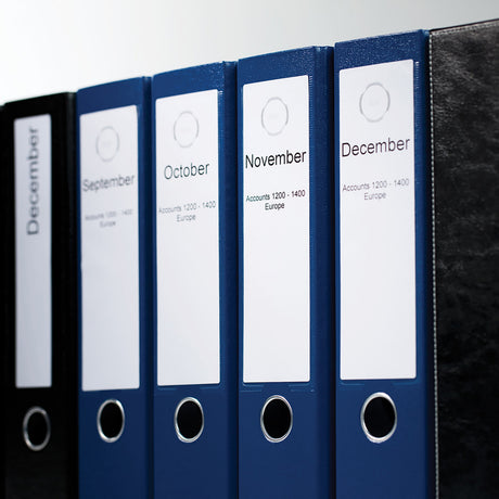 EAN 5411313990196 - DYMO LW - Large Lever Arch File Labels - 59 x 190 mm - S0722480 Blanco Etiqueta para impresora autoadhesi imagen 6