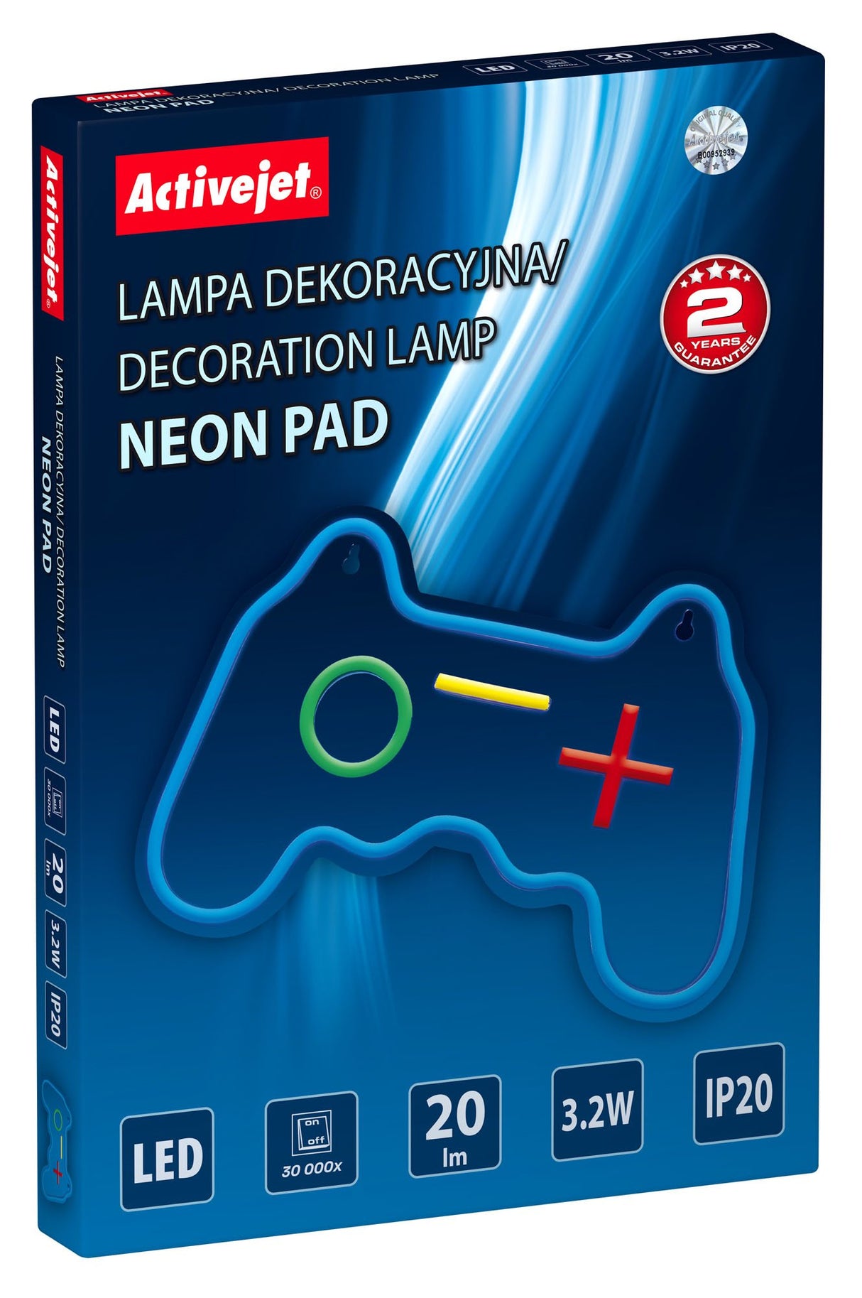 EAN 5901443123040 - Activejet AJE-NEON PAD iluminación de techo imagen 7