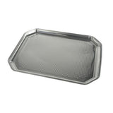 Papstar Einweg-Servierplatten Plateado