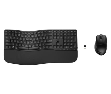 EAN 197498230610 - HP 680 Comfort Dual-Mode Keyboard and Mouse Combo teclado Ratón incluido Hogar RF Wireless + Bluetooth Neg imagen 1