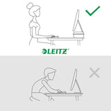 Leitz Soporte Para Monitor Ergo Gris Oscuro