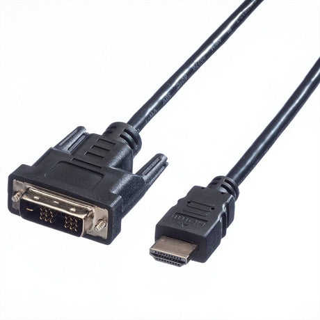 EAN 7611990176519 - VALUE 11995516 1,5 m DVI-D HDMI tipo A (Estándar) Negro imagen 1