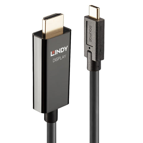 EAN 4002888433174 - Lindy 43317 adaptador de cable de vídeo 10 m USB Tipo C HDMI tipo A (Estándar) Negro imagen 1