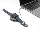 Cable Delock 83019 De Carga De Carrete Usb Type-C Para Apple Watch 1 M Gris Magnético