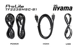 EAN 4948570121618 - iiyama TF2238MSC-B1 pantalla de señalización Pizarra de caballete digital 55,9 cm (22") LED 600 cd / m² F imagen 14