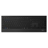 Rapoo Cableloses Multi-Mode-Deskset 9500m Qwertz Keyboard + Mouse Black