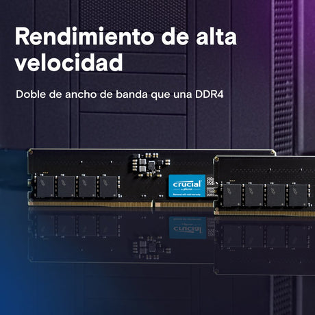 EAN 0649528944146 - Crucial CT64G56C46U5 módulo de memoria 64 GB 1 x 64 GB DDR5 288-pin DIMM imagen 2