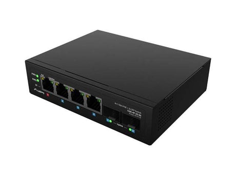 EAN 5901969447361 - Lanberg ILGE-4P-2S-90 switch No administrado Fast Ethernet (10/100) Energía sobre Ethernet (PoE) 1U Negro imagen 7