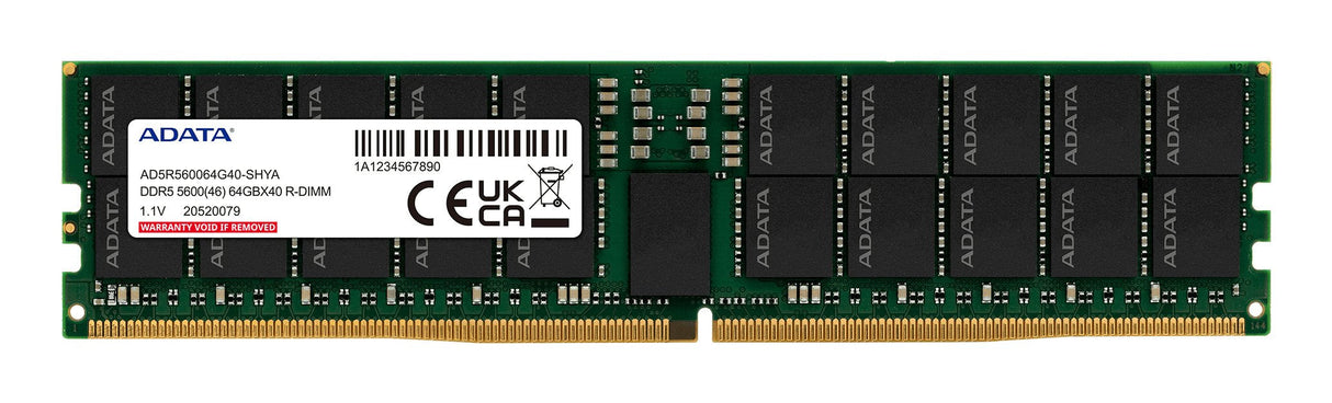 Memoria  Adata Rimm 32gb Ddr5-5600, Ram Ad5r560032g20-Shya Ad5r560032g20-Shya