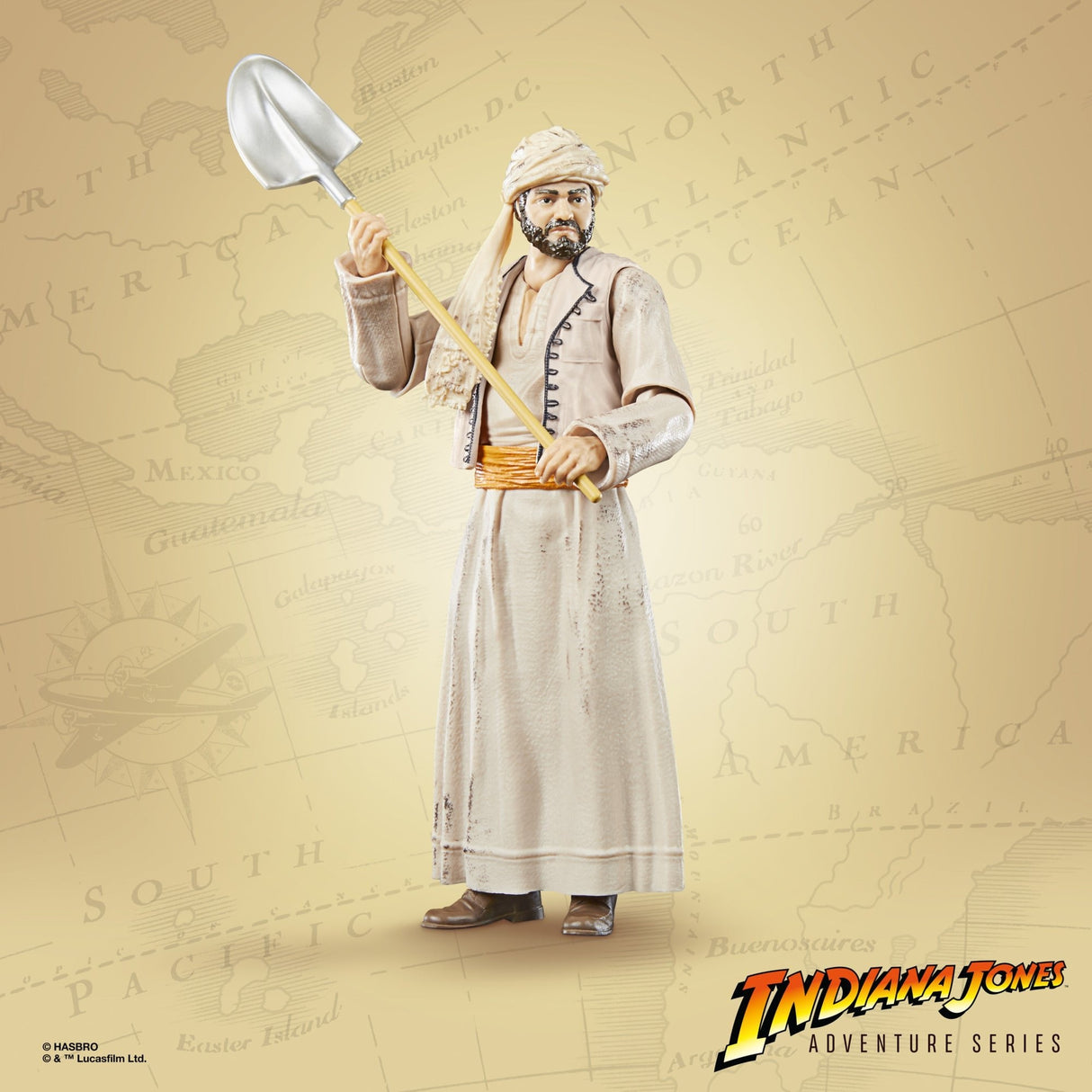 Figura Sallah En Busca Del Arca Perdida Indiana Jones 15cm