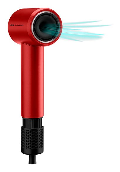 Secador De Pelo Ufesa 60305934 Pro Ionic Shine Rojo
