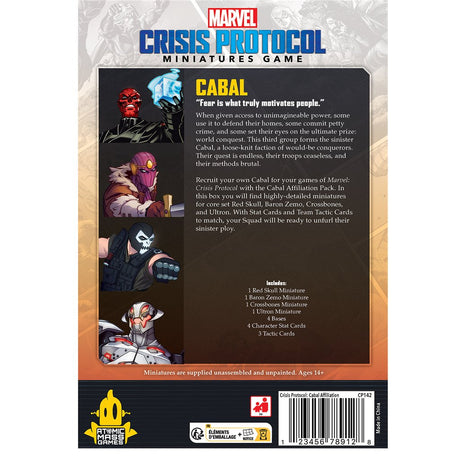 EAN 0841333122652 - Asmodee CP142 juego de tablero MCP: Cabal Affiliation Pack 90 min Juego de mesa Interpretación de roles imagen 4