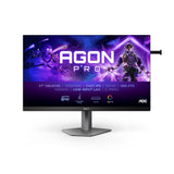 Monitor  Aoc Ag276fk 27 "Negro (Matt)/Gris Oscuro, Fullhd, Fast-Ips, Usb Hub, Adaptive-Sync, Panel De 520hz Ag276fk