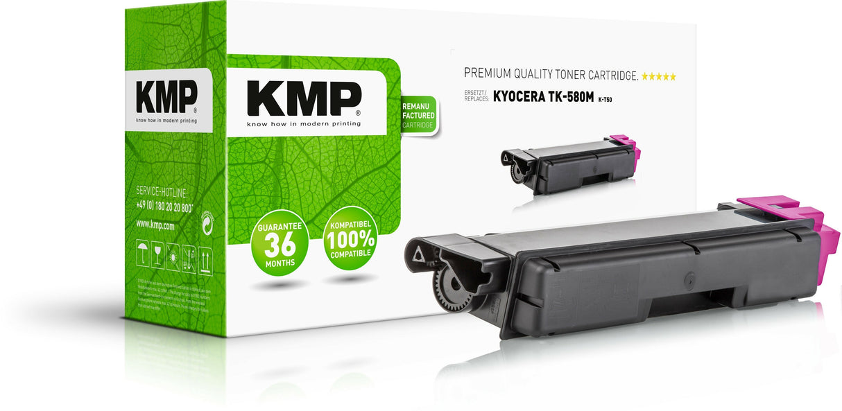 Kmp Toner Kyocera Tk-580m Comp. Magenta 2800 S.        K-T50