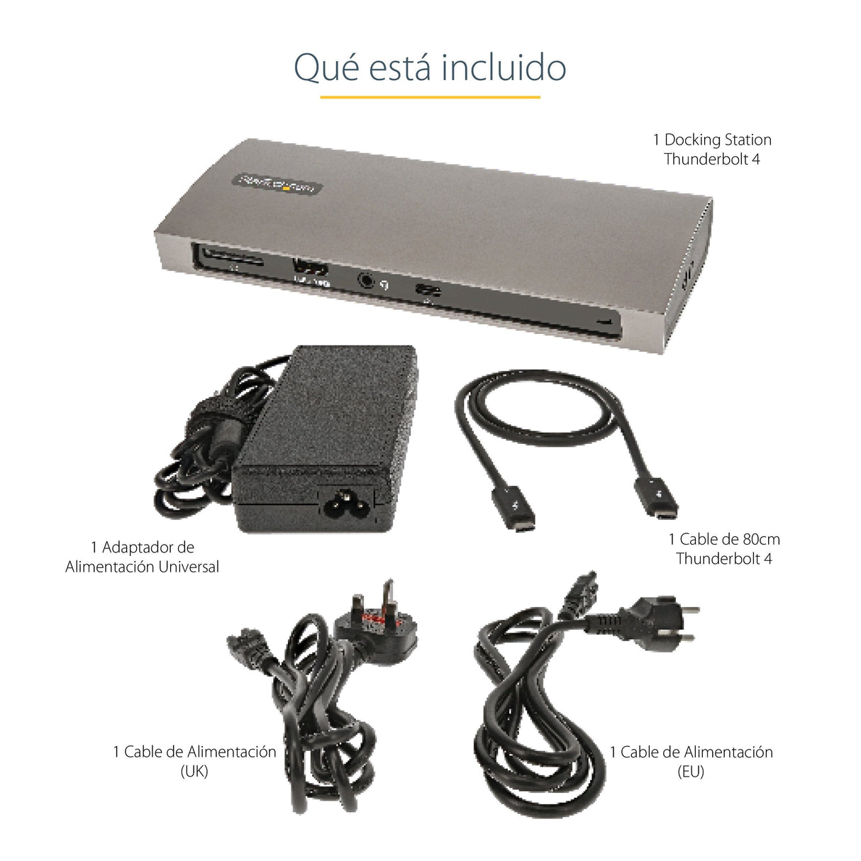 EAN 0065030895064 - StarTech.com TB4CDOCKUE base para portátil y replicador de puertos Alámbrico Negro, Gris imagen 13