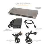 EAN 0065030895064 - StarTech.com TB4CDOCKUE base para portátil y replicador de puertos Alámbrico Negro, Gris imagen 13