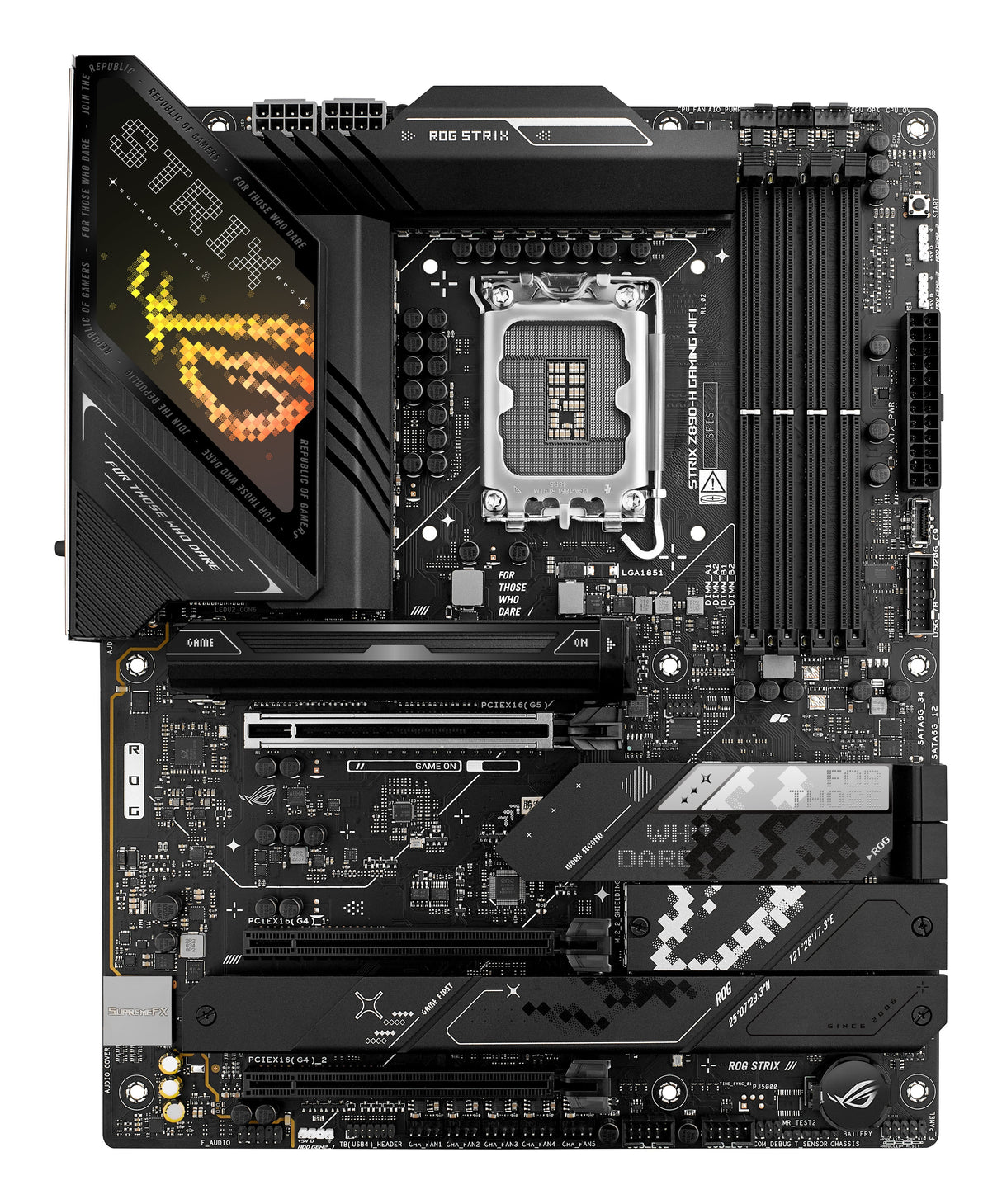 EAN 4711387880678 - ASUS ROG STRIX Z890-H GAMING WIFI Intel Z890 LGA 1851 (Socket V1) ATX imagen 2