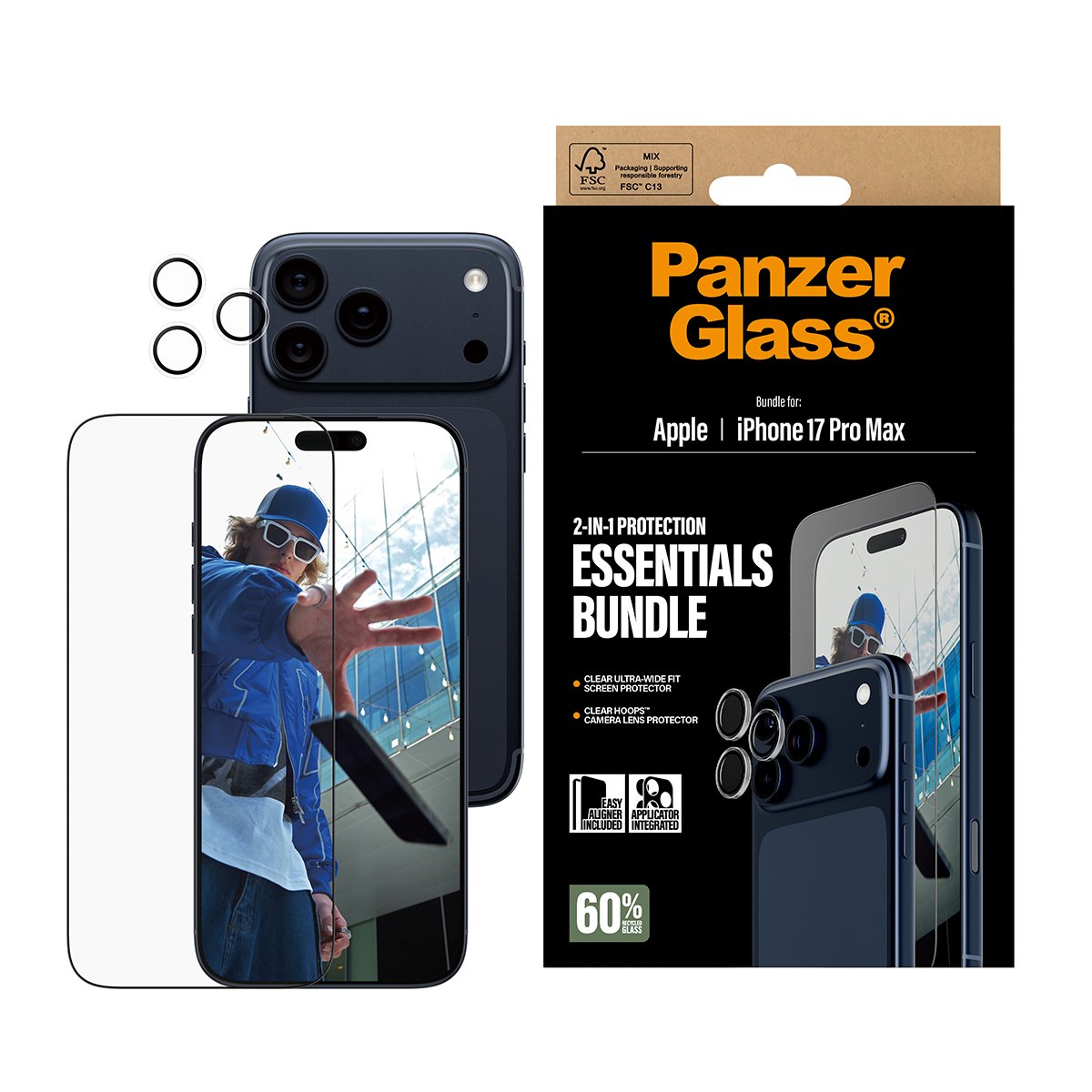 Panzerglass 2-In-1 Essentials Hndle Iphone 17 Pro Max