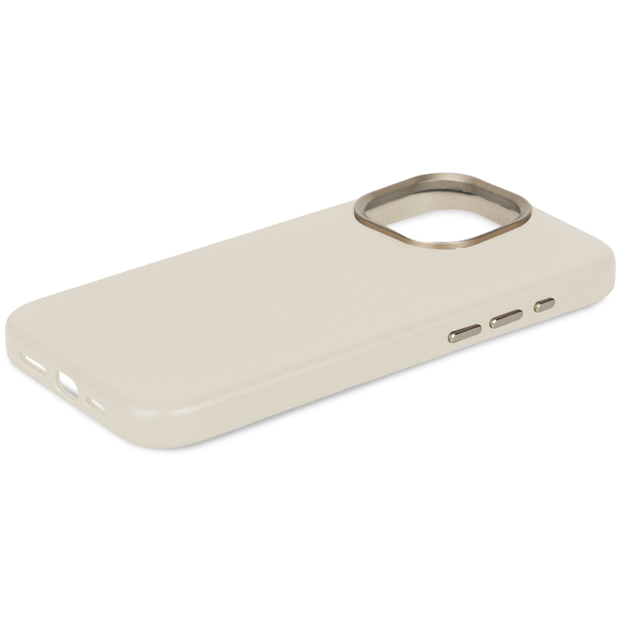 Decoded Leather Backcover For Iphone 15 Pro Clay