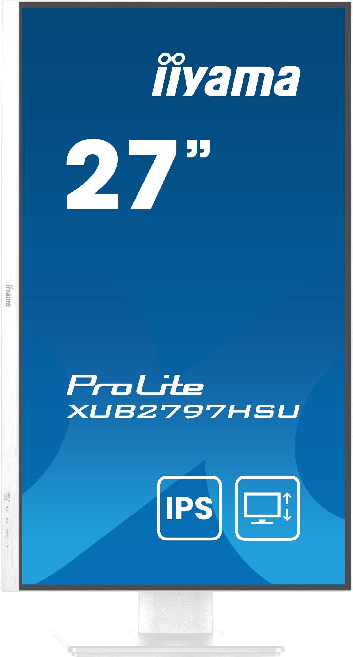 EAN 4948570124893 - iiyama ProLite XUB2797HSU-W2 pantalla para PC 68,6 cm (27") 1920 x 1080 Pixeles Full HD LED Blanco imagen 2