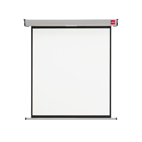 Nobo Pantalla Proyeccion Pared 2000x1513mm Blanca Mate 4:3 - Montaje En Pared O Techo - Carcasa Protectora - Alta